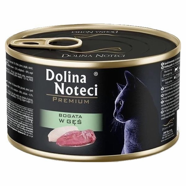 DOLINA NOTECI Premium Rich in goose - mokré krmivo pro ko...