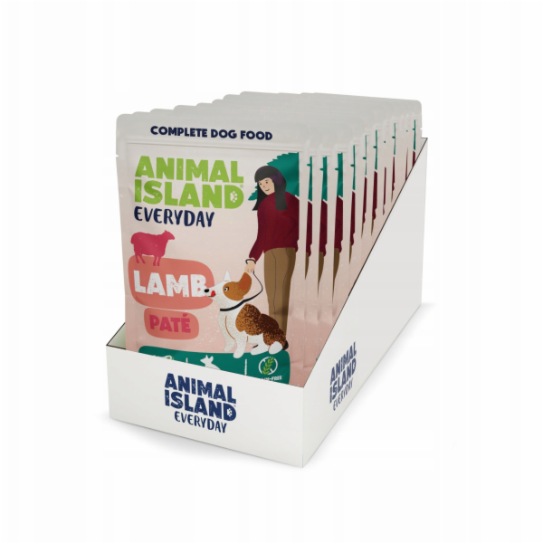 ANIMAL ISLAND Everyday Lamb - vlhké krmivo pro psy - 10x150g
