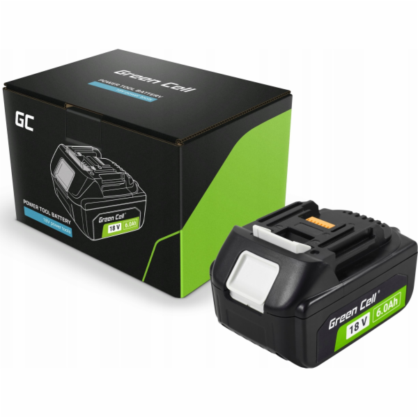 Green Cell BL1860 battery for Makita LXT 18V 6Ah power tools