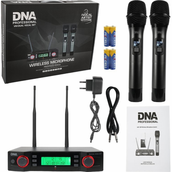 DNA Professional VM Dual Vocal Set - bezdrátový mikrofonn...