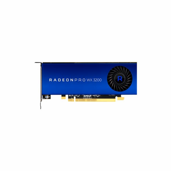 AMD Radeon PRO WX 3200 - 4GB GDDR5, 4xmDP