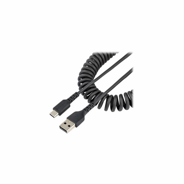 StarTech 3ft (1m) USB A to C Charging Cable, Coiled Heavy...