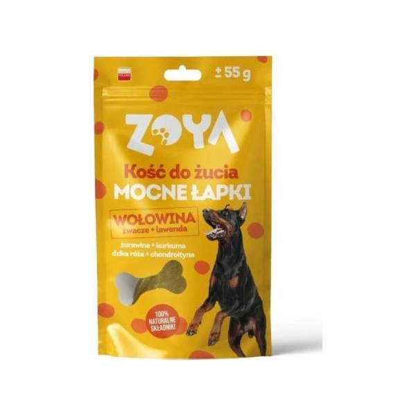 ZOYA Chewing bone Beef with lavender - pamlsek pro psa - 55g