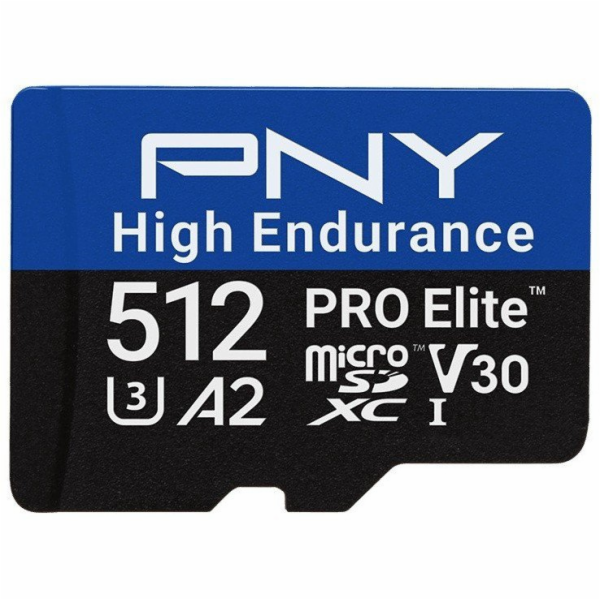 PNY Paměťová karta microSD s vysokou odolností 512 GB P-S...