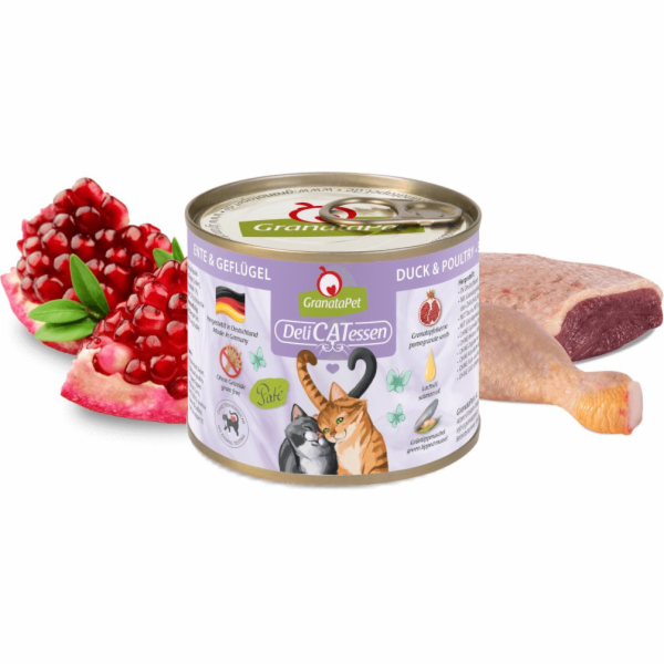 GRANATAPET DeliCATessen Duck and poultry - mokré krmivo p...