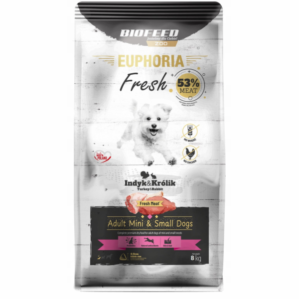BIOFEED Euphoria Fresh  Junior Mini & Small Turkey with r...