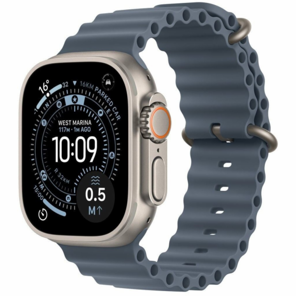 Apple Hodinky Ultra 3 GPS + Cellular 49mm, přírodní titan...