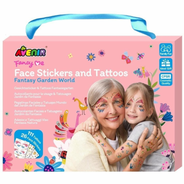 MG DYSTRYBUCJA Samolepky a tetování na těle - Zahrada