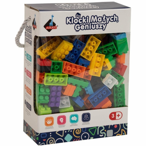 ASKATO Základní kostky Little Geniuses 240 dílků
