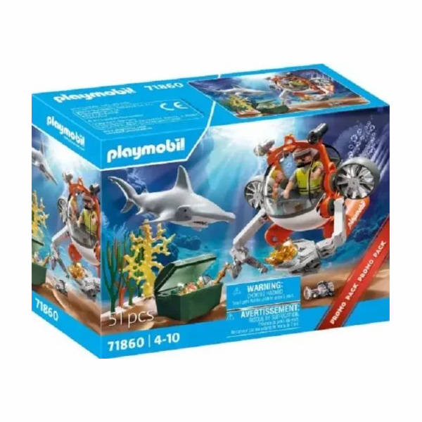 Playmobil 71860 Sada figurek ponorky Hledání pokladu