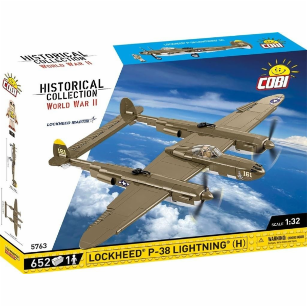 Cobi Klocki Bloky Lockheed P-38H Lightning