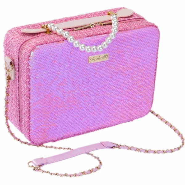 Nice Kosmetický kufřík tmavě růžový