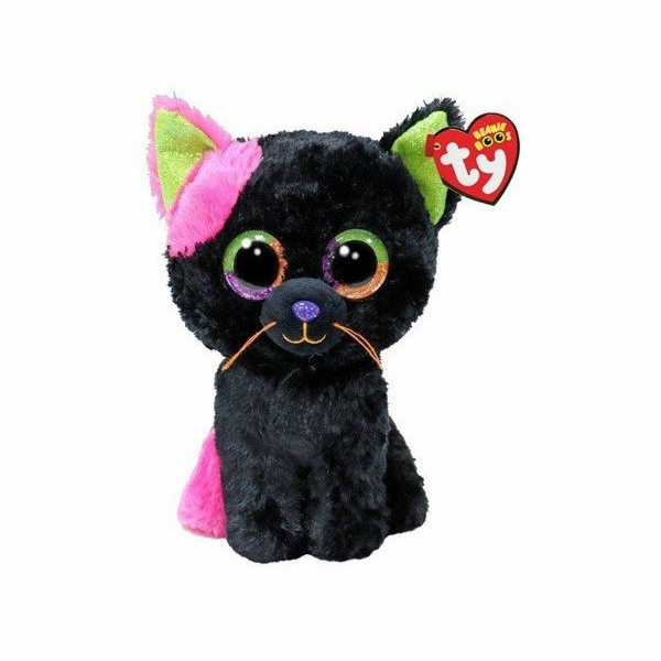 Meteor Plyšová hračka Ty the Black Cat Licorice 15 cm