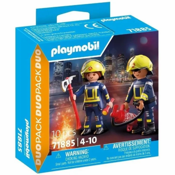Playmobil Dvojbalení 71885 Sada figurek hasičského sboru
