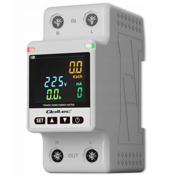 Jednofázový elektronický elektroměr | měřič spotřeby ener...