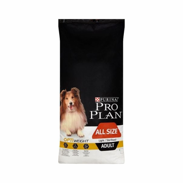 PURINA Pro Plan Light Sterilised All Sizes Adult - suché ...