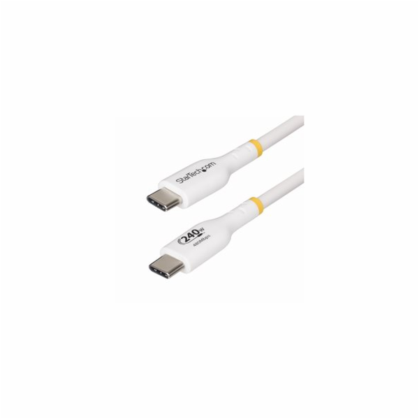 StarTech kabel StarTech USB-C nabíjecí 240W 3m Bílý