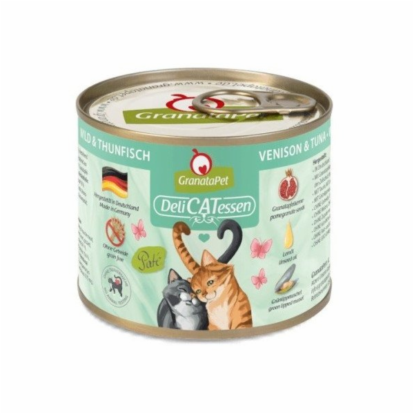 GRANATAPET DeliCATessen Venison and tuna - mokré krmivo p...