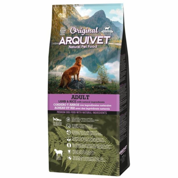 ARQUIVET Original Adult Lamb with rice - suché krmivo pro...