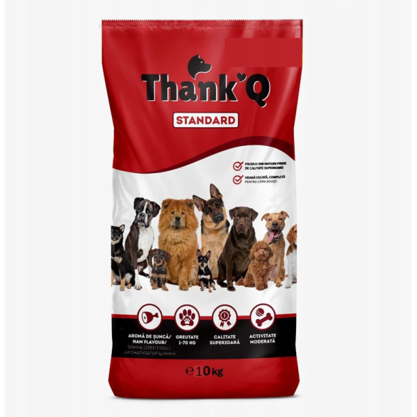THANK Q Standard Ham - suché krmivo pro psy - 10kg