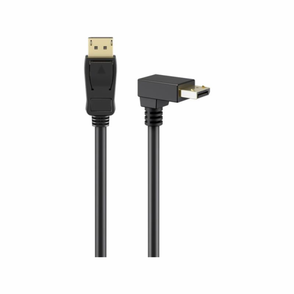 Goobay Kabel DisplayPort Stecker 90° > DisplayPort Stecke...