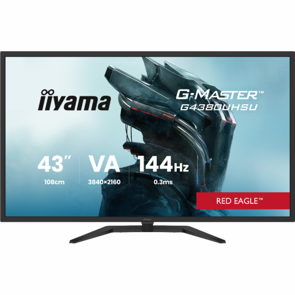 iiyama G-Master/G4380UHSU-B2/42,5"/VA/4K UHD/144Hz/0,3ms/...