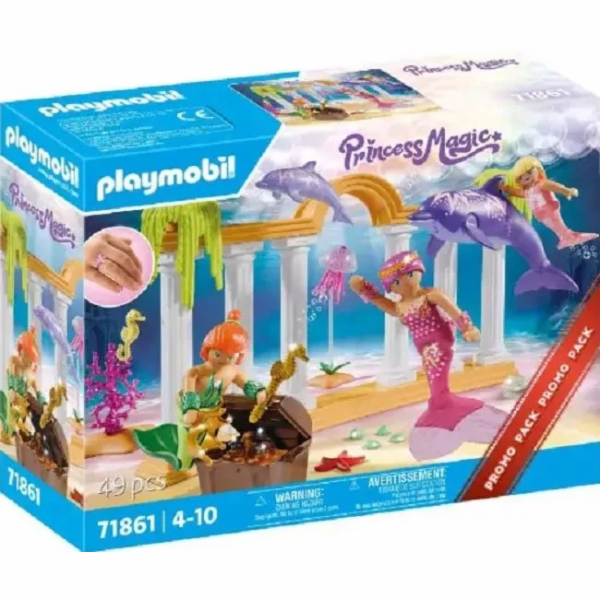 Playmobil Sada figurek 71861 Mořské panny s pokladem a de...