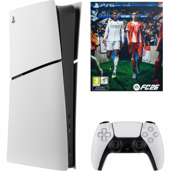 Sony PlayStation 5 Slim Digital+ EA Sports FC 26 Bundle 8...