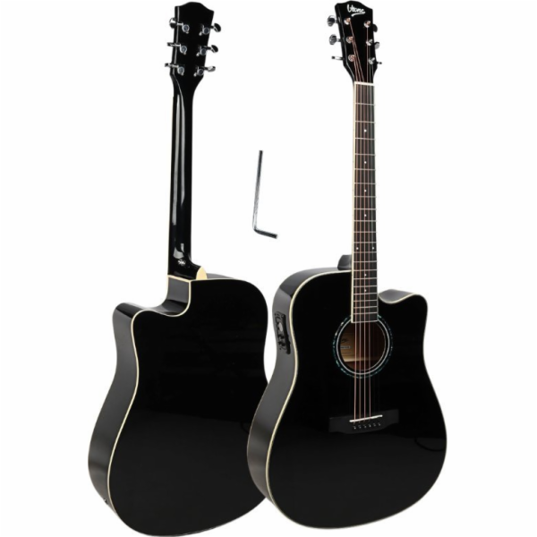 V-TONE VEAG1 CE BK - elektroakustická kytara 4/4, černá