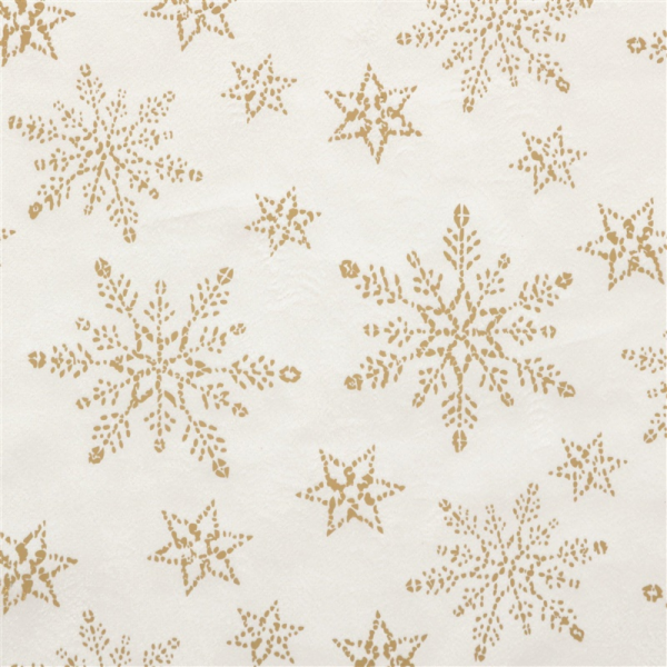 Ubrus Atmosphera 191473, zlatá/bílá, 28 x 300 cm