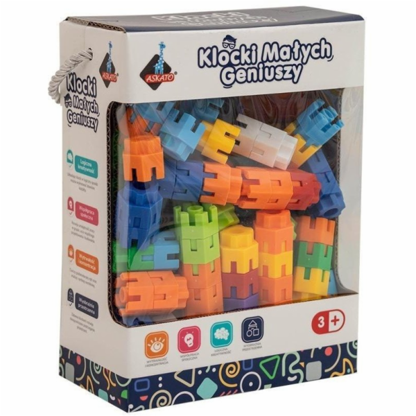 ASKATO Malé géniové šroubovací bloky 150 dílků