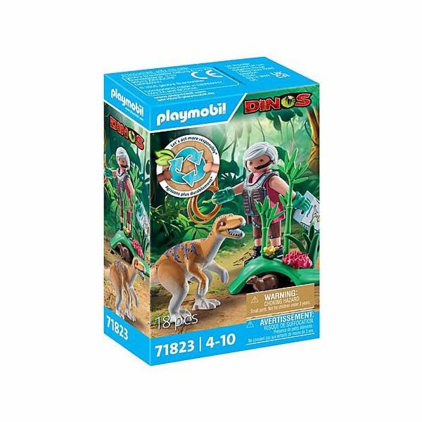 Playmobil Sada figurek Velociraptora Dinosaurus 71823