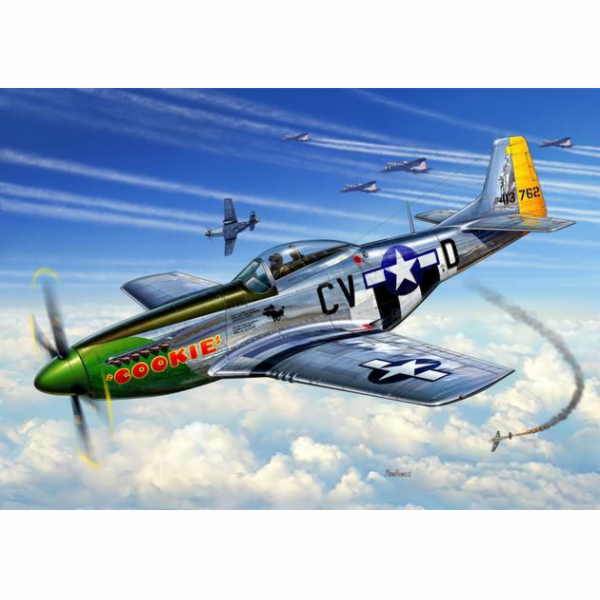 Revell Plastikový model P-51D Mustang