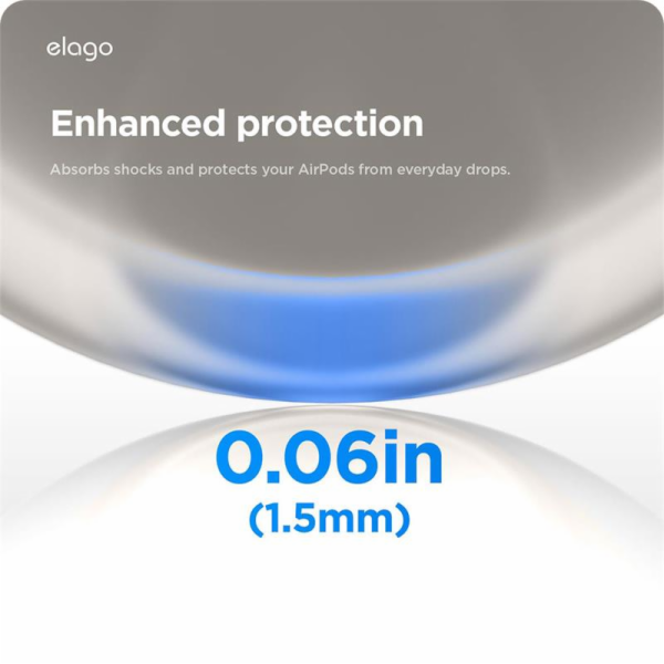 Elago Airpods Pro 3 Liquid Hybrid Strap Case - Stone