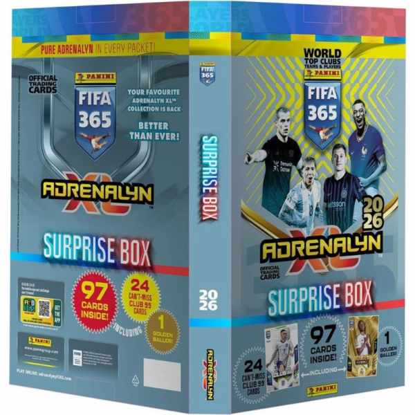 PANINI FIFA 365 2025/2026 ADRENALYN karty Adventný kalendár