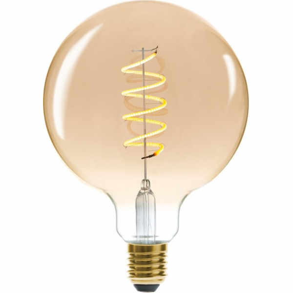 Atmosphera Amber LED kulová žárovka 4W E27