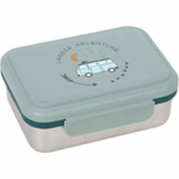 Lassig Nerezový svačinový box Lassig Adventure Bus
