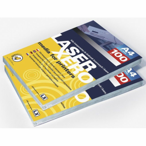 Argo Fólie do laserové tiskárny A4, 100 kusů (413011)