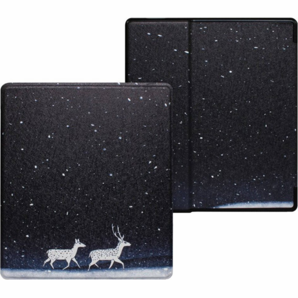 Strado Chytré pouzdro pro Kindle Oasis 2019 (Snow Deer)