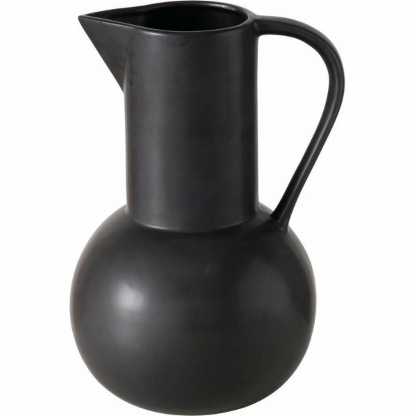 Boltze Dekorativní váza Black ZUKY, matná kamenina, výška...