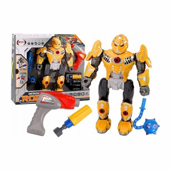 LeanToys šroubovák robotická zbraň vrtačka šroubovák svět...