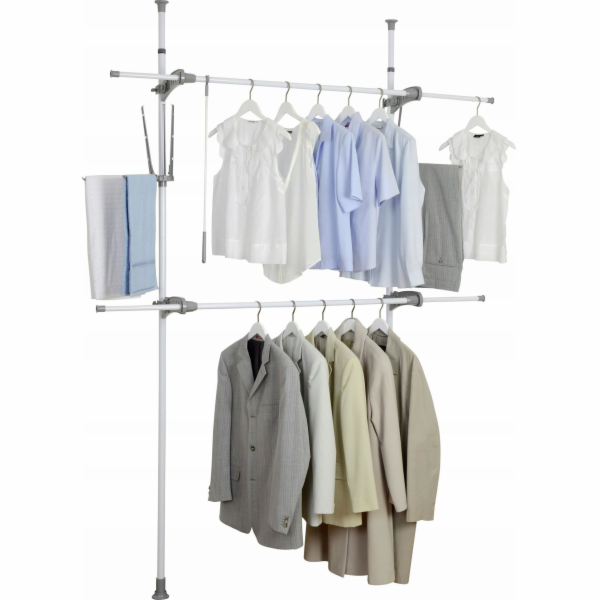 Wenko Teleskopický ramínko na oblečení Herkules Flex, nas...