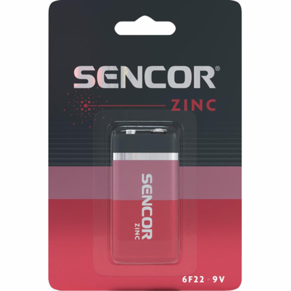 Sencor Zinko-uhlíková baterie 6F22, 6F22, 9V, Sencor, bli...