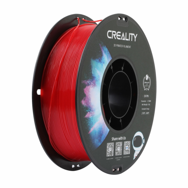Creality Creality Filament TPU, 1 kg, 1,75 mm, červený (3...