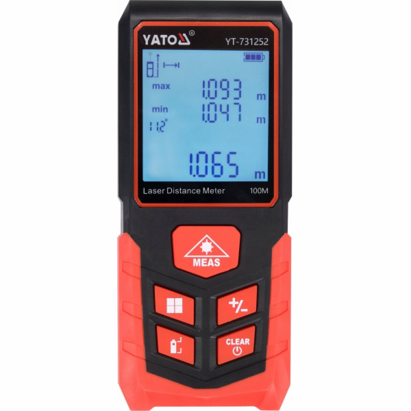 Yato&nbsp;Laserový&nbsp;dálkoměr&nbsp;YATO&nbsp;LASER&nbsp;RANGEFINDER&nbsp;100m