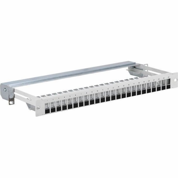 NetRack patch panel Keystone 19 Netrack 24-portový FTP po...