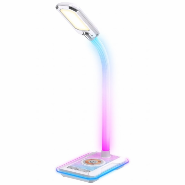 IMMAX LED stolní lampička GAMER bílá