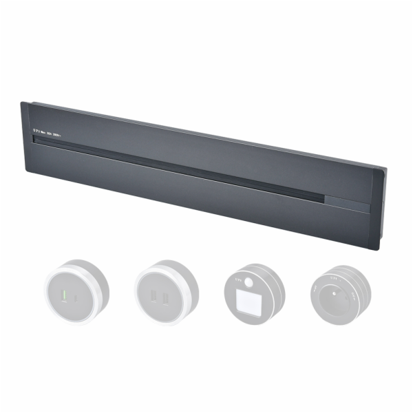 Zásuvková lišta - zápustná Viking LZ60G/230V,50Hz/60cm dé...