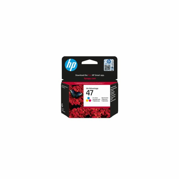 HP 47 - 14 ml - barva (azurová, purpurová, žlutá) - origi...