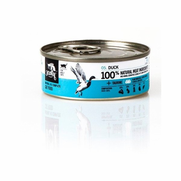 3COTY Duck - mokré krmivo pro kočky - 80g